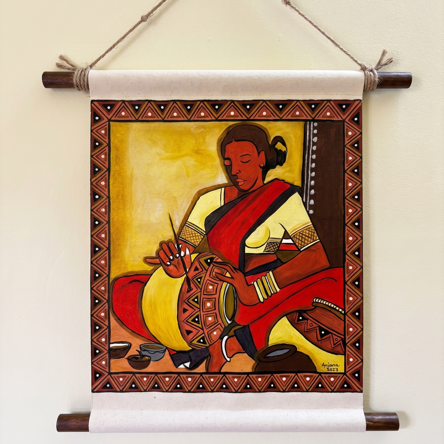 Handcrafted Scroll