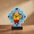 Handcrafted Wooden Table Clock Gopal Bhar