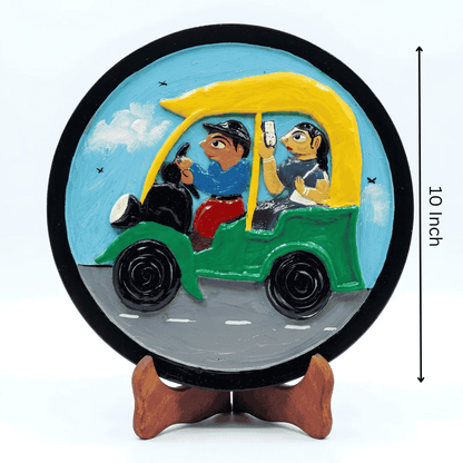 Handmade 3D Clay Wall Hanging & Table Decor | Indian Home Decor