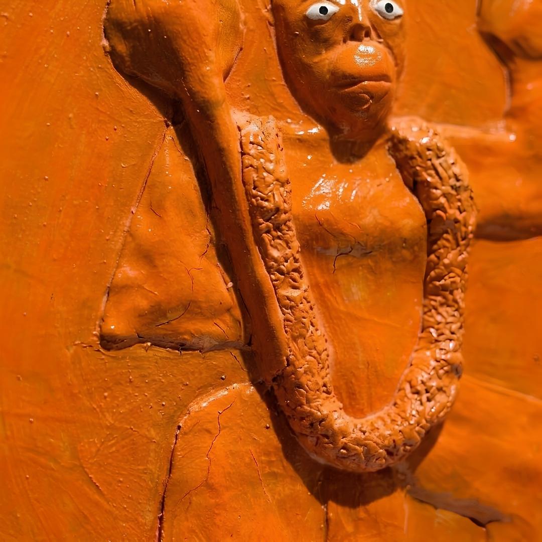 Wooden Wall Decor Hanging - Handmade Hanuman Decor