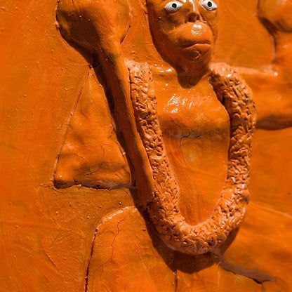 Wooden Wall Decor Hanging - Handmade Hanuman Decor