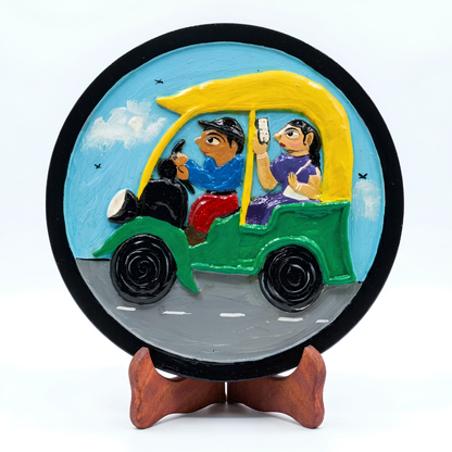 Handmade 3D Clay Wall Hanging & Table Decor | Indian Home Decor