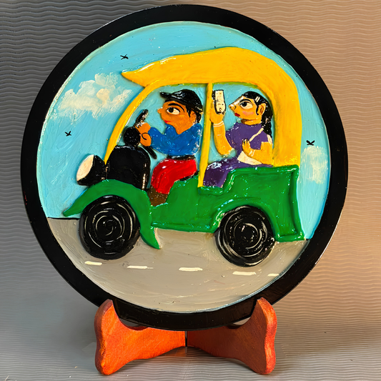 Handmade 3D Clay Wall Hanging & Table Decor | Indian Home Decor