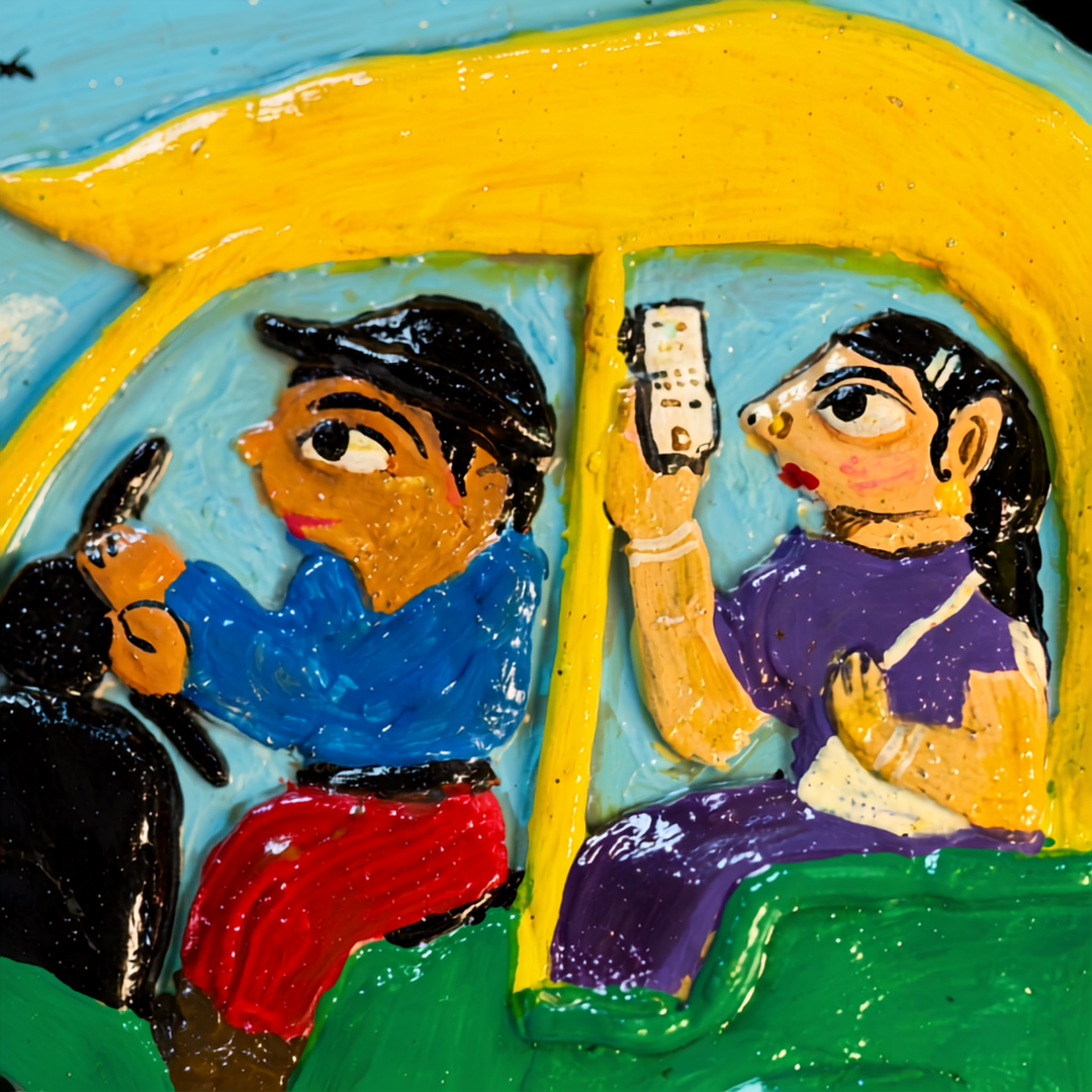 Handmade 3D Clay Wall Hanging & Table Decor | Indian Home Decor