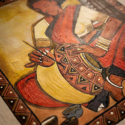 Karigar Katha Handcrafted Scroll – Indian Art Wall Decor for Home & Cultural Gifting
