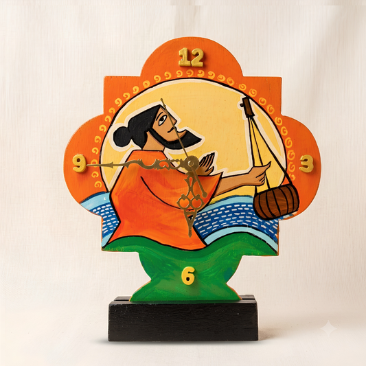 Handmade Wooden Table Clock – Baul