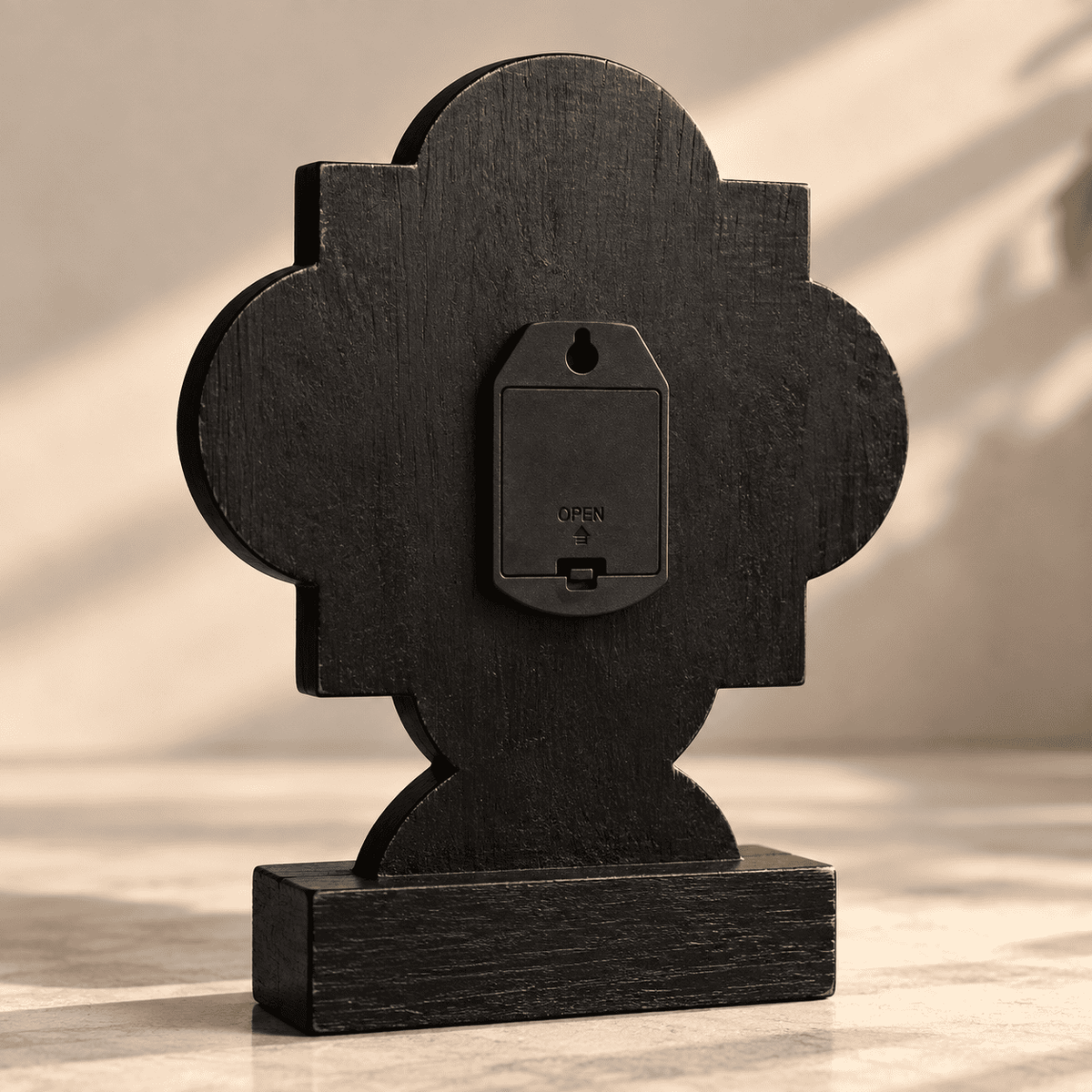 Handcrafted Wooden Table Clock Gopal Bhar