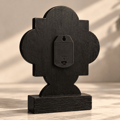 Handcrafted Wooden Table Clock Gopal Bhar