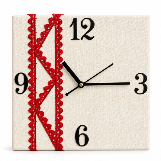 Wooden Wall Clock Analog Handcrafted