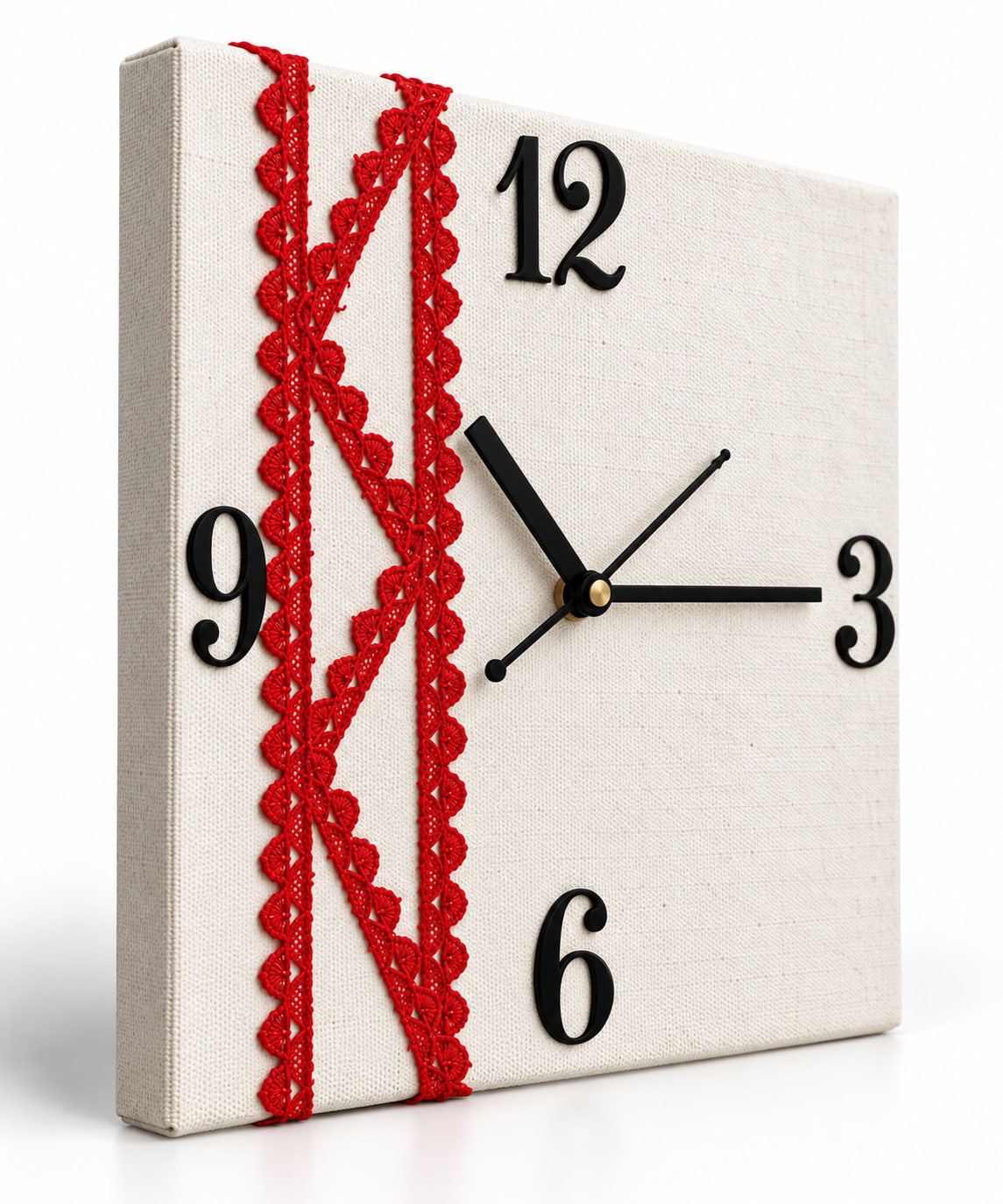 Wooden Wall Clock Analog Handcrafted
