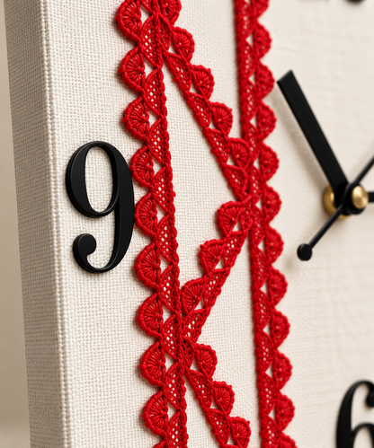 Wooden Wall Clock Analog Handcrafted