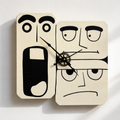 Wooden Handcrafted Wall Clock Analog