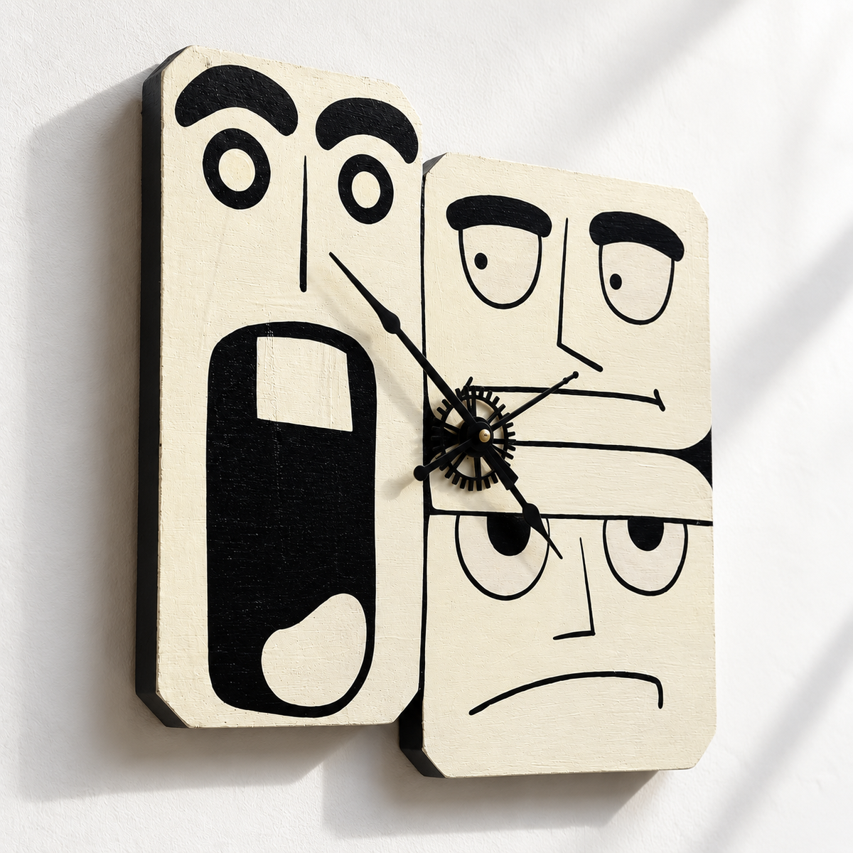 Wooden Handcrafted Wall Clock Analog
