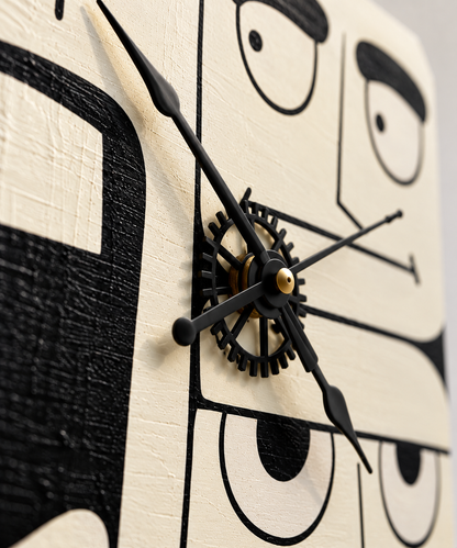 Wooden Handcrafted Wall Clock Analog