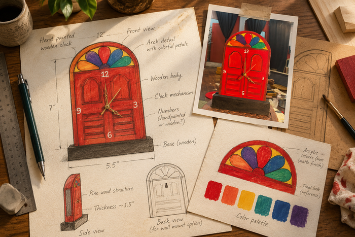 Paper Pencil Studio creative process