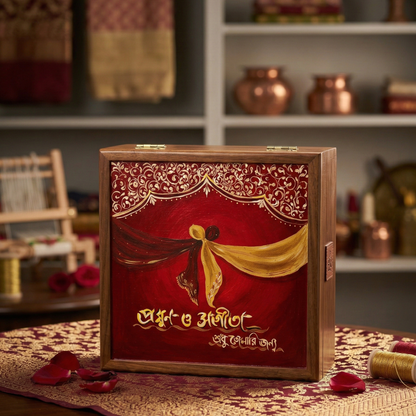 Gathbandhan Wedding Keepsake Box — Handcrafted by Paper Pencil