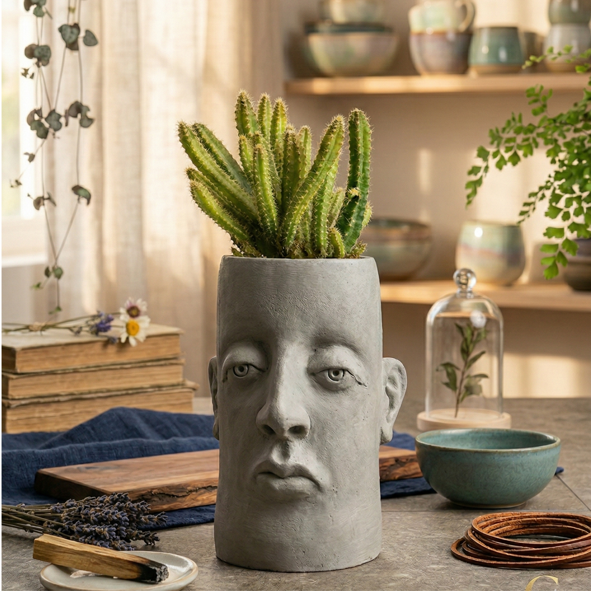 Ananta: Handcrafted Sculptural Vase — Handcrafted by Paper Pencil